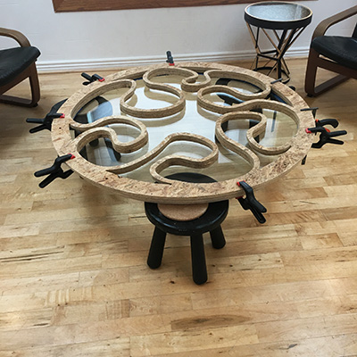 Making of Canyon Table 3