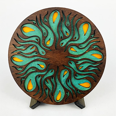 Black Hole Sun Coaster 7