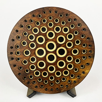 Dot Matrix Coaster 4