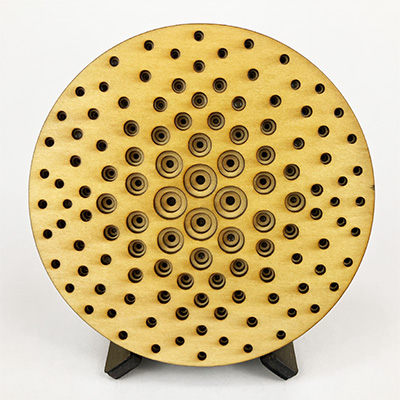 Dot Matrix Coaster 8