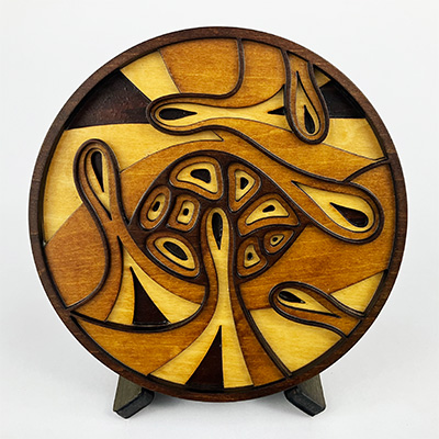 Reaching for Thoughts Coaster 1