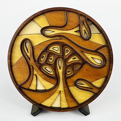 Reaching for Thoughts Coaster 3