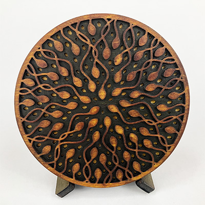 Inward Swimmers Coaster 8