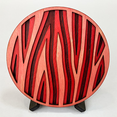 Redwood Bark Coaster 111