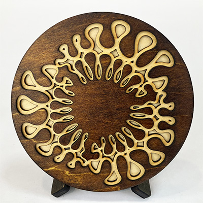 Spine Circle Coaster Descending