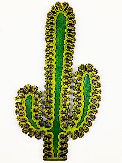 11 inch Happy Cactus #9