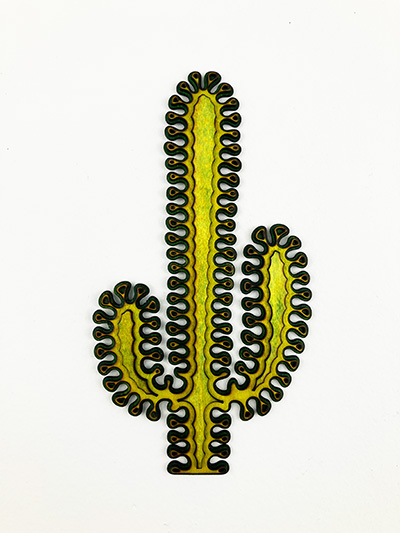 7 inch Happy Cactus #1