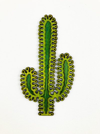 7 inch Happy Cactus #4