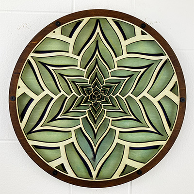 Agave Portal 12 inch in Ice and Purple Offset