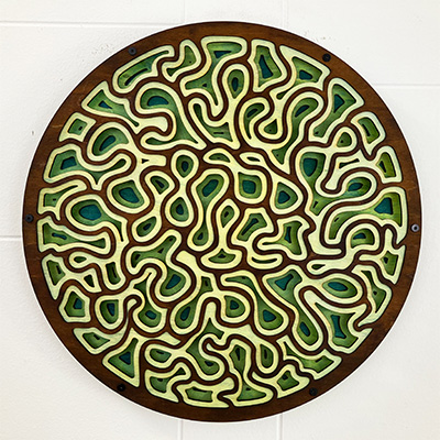 Moss Portal 16 inch in Teal