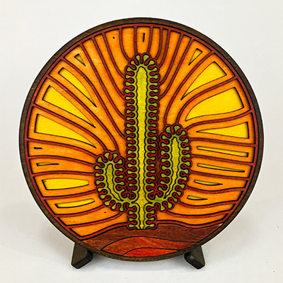 Desert Landscape #1 Miniature Version 10