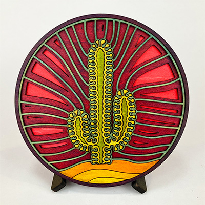 Desert Landscape #1 Miniature Version 19